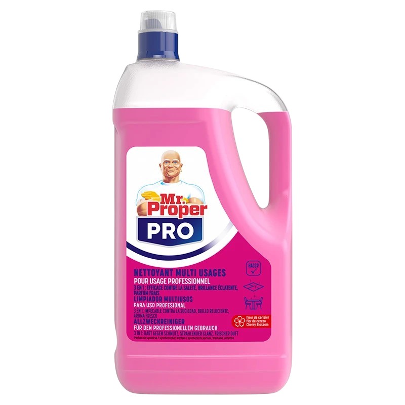 Mr Propre Cherry Blossom - Nettoyant sols et multi-surfaces - 5L